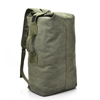 

Men Hiking Bag Fabala Multi-use Canvas Large Capacity Durable Travel Luggage Outdoor Exercise Backpack