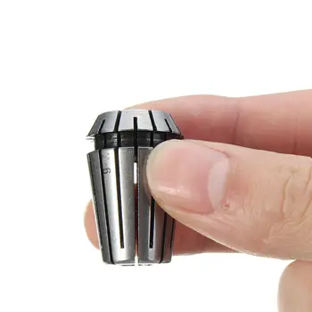 

10pcs Spring Collet Parts Milling Engraving Lathe ER20 Silver Replacement