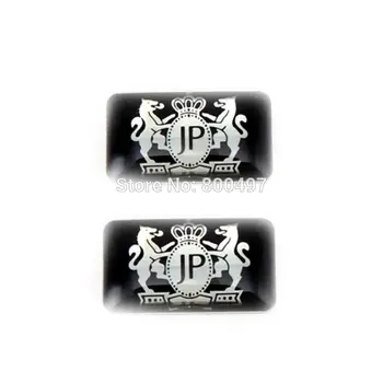 

2 x Newest 3D Car Styling Aluminum Glue Decal Car Styling Metal Sticker Aluminium Custom Motor Decal for JP Junction Production