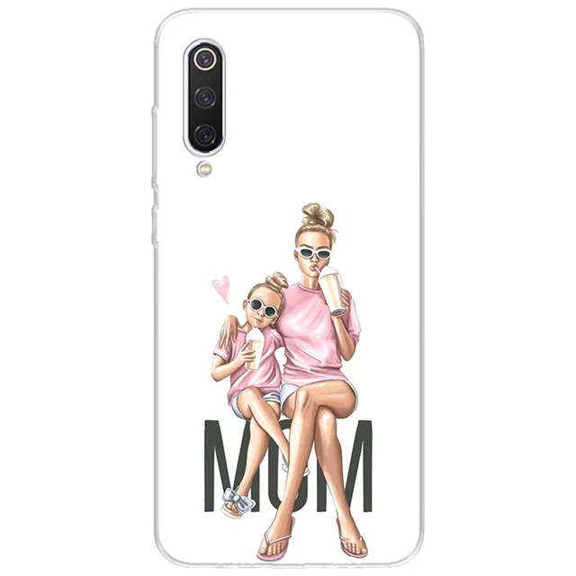 Baby Mom Child Design Csae For Remi Note 5 7 8 9 Pro Cover Soft For Redmi 5 6 6A 7 7A Y3 8 9 9A 9C S2 Coque Mi K20 Pro Shell A062 (10)