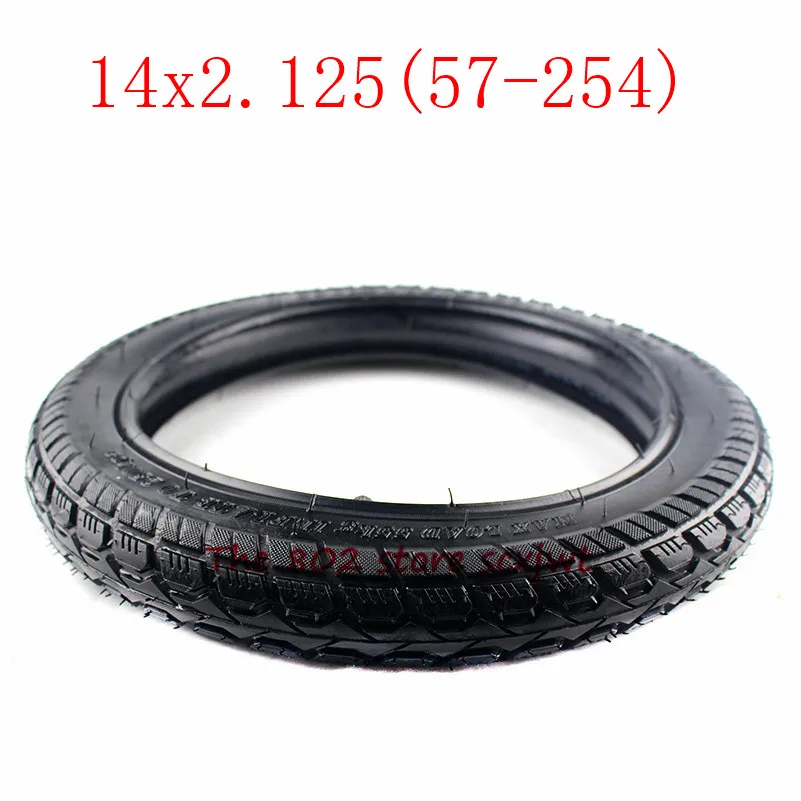 Новейшая 14 дюймовая шина 14X2,125/54-254 внутренняя камера колеса подходит для многих газовых электрических скутеров и электронных велосипедов 14*2,125 шин