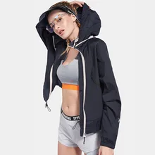 Стиль, женская спортивная куртка для прогулок, Ветроустойчивая, стрейчевая куртка, женская одежда с защитой от ветра