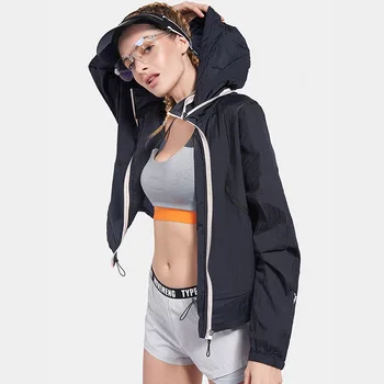 

New Style Outdoor Women's Sport Coat Walking Wind-Resistant Stretch Jacket Wind Shield Clothing Female