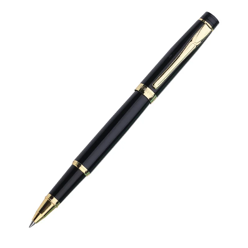 Ручка-роллер Hero 3802, высококачественная металлическая шариковая ручка для деловых подписей, подарок на заказ, надпись с логотипом
