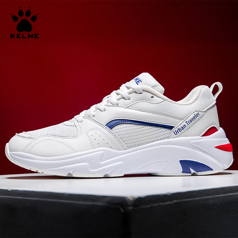KELME кроссовки женские унисекс мужские Модные Качественные Нескользящие дышащие
