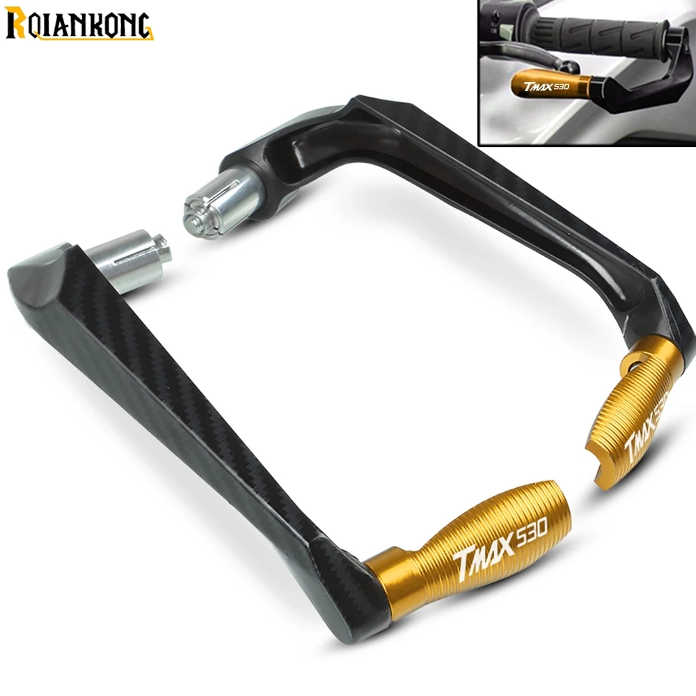 

Motorcycle Scooter Handlebar Grips Guard Brake Clutch Levers Guard Protector For YAMAHA TMAX 530 TMAX530 T-max 530 2001-2018