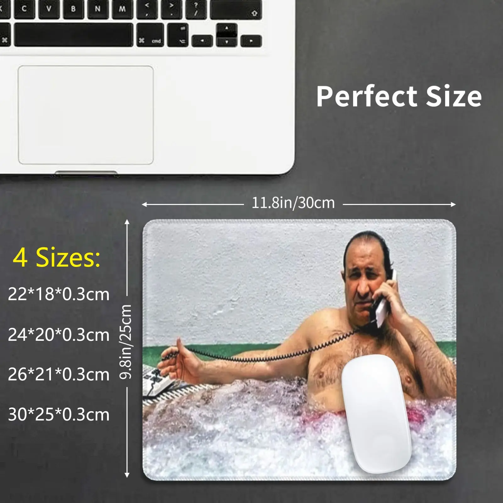 Jesus Gil Mouse Pad 1424 Jesus Gil Jesus Gil Phone Jacuzzi De Football Spagna