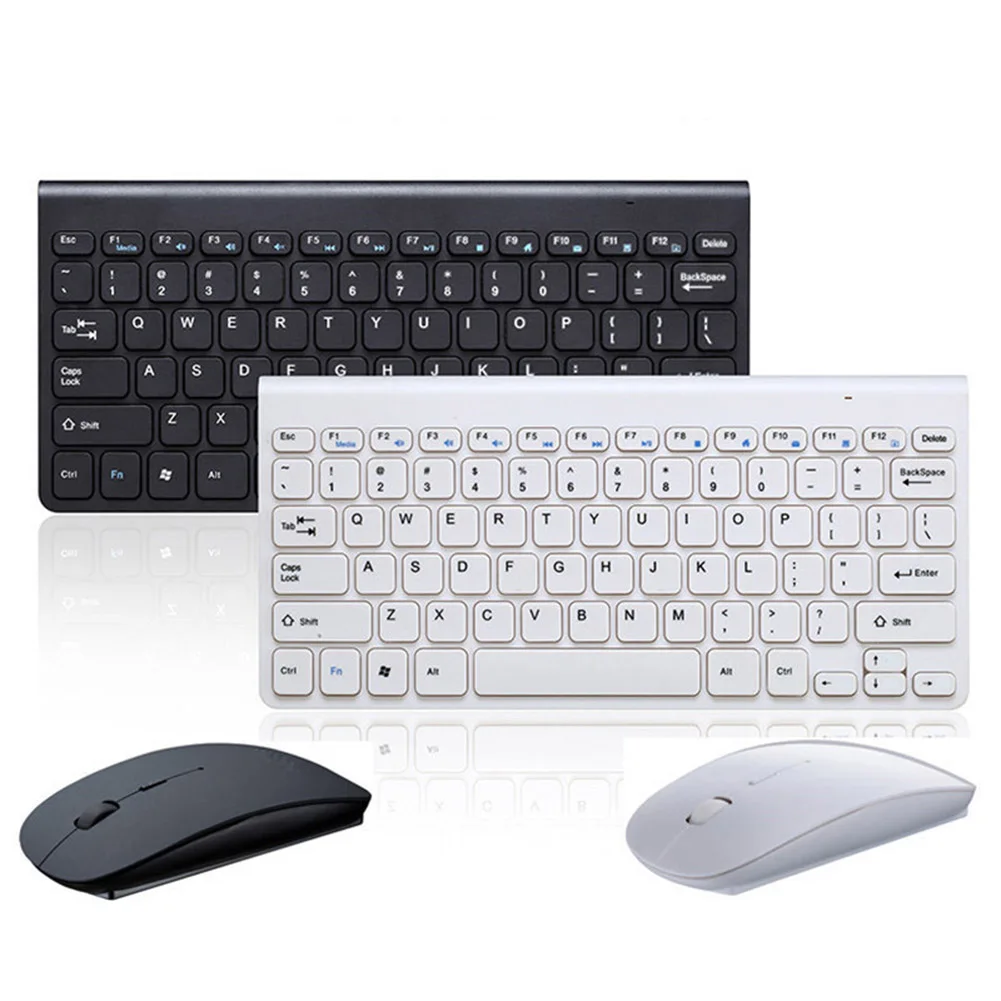 

2.4GHz Wireless Keyboard + Wireless Mouse Combo Set For Laptop PC Desktop GV99