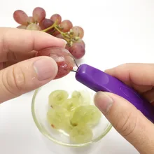 Multifunctional Grape Peeler Slicer Cutter Vegetable Fruit Cherry Slicers Fruit Vegetable Cutter Tools Creative Kitchen Gadgets creative plastic bananas slicer cutter yellow