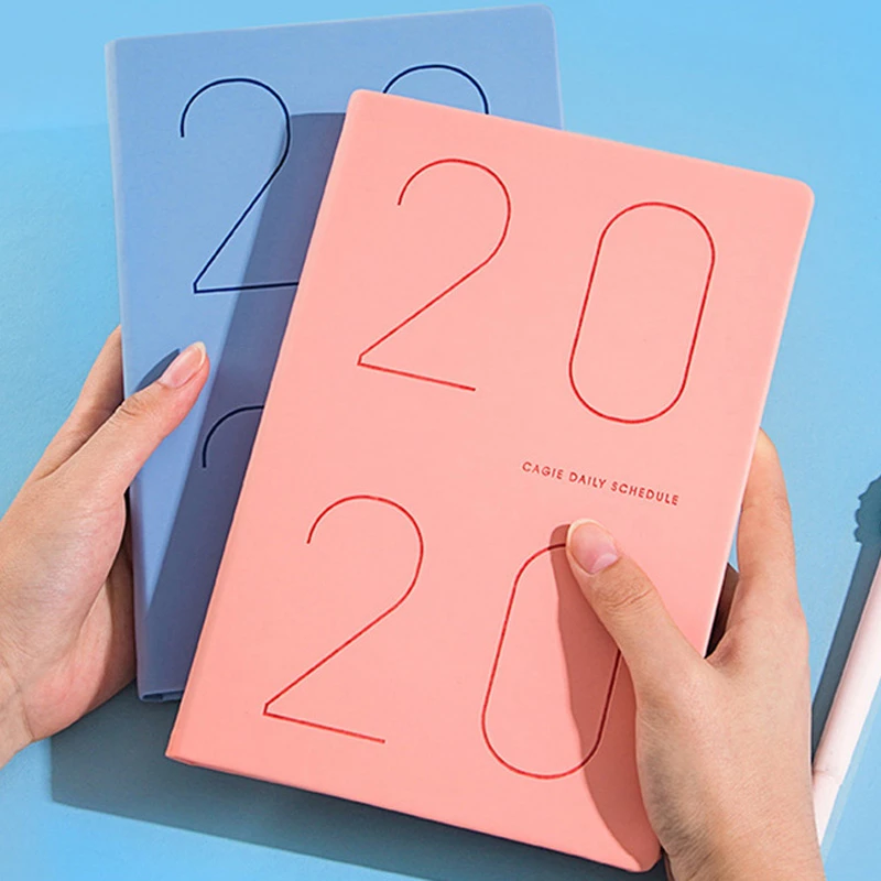 

Agenda 2020 Leather Planner Organizer Diary A5 Schedule Notebook Journal Weekly Monthly Travel Notepad School 2020.1-2020.12 D40