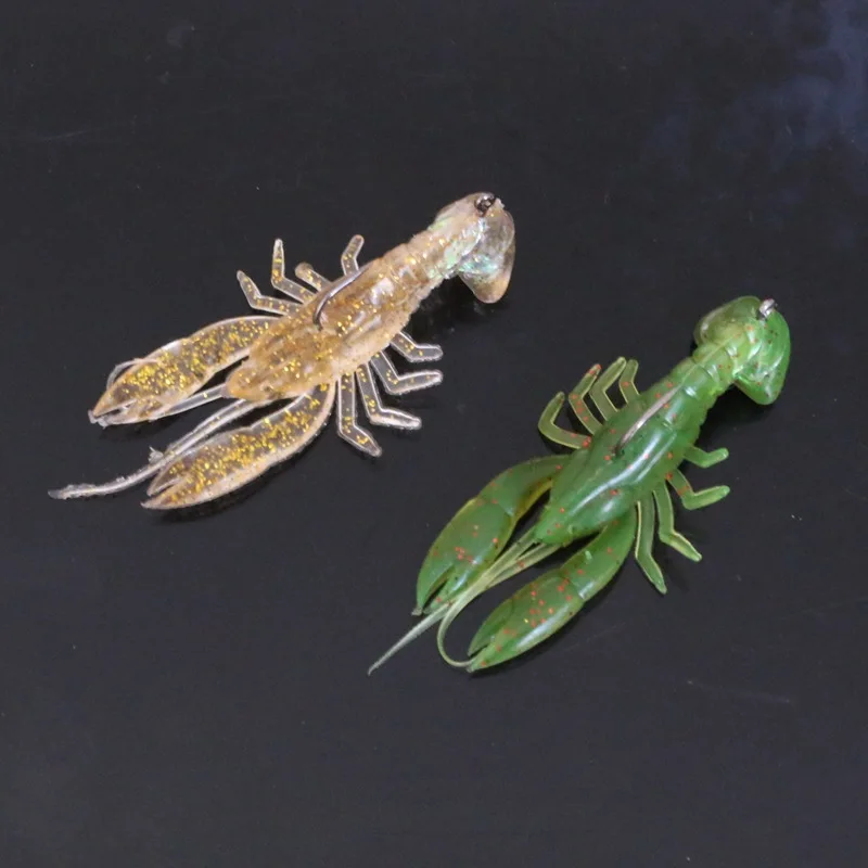 

Lure Bass Fishing with Hook Lobster Bait 7.6 Cm 14g with Counter Weight Crank Hook Lobster Model Bait Artificial Bait