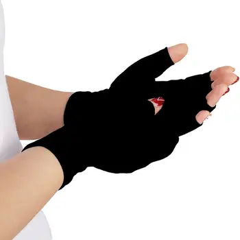 

1 Pair Safety Gloves Anti Arthritis Health Therapeutic Gloves Support Sports Heat Gloves Safety &Compression Therapy F8V2