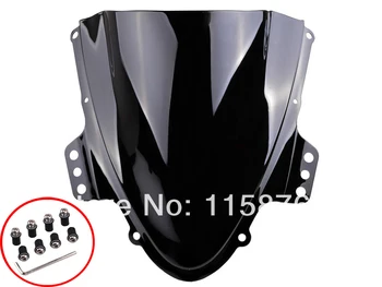 

Black motorcycle Windshield Case for Suzuki GSXR 1000 2005-2006 K5