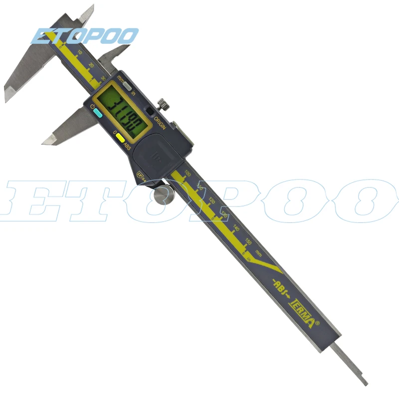 0-150mm 0-150 мм 200 мм 300 мм 0,005 мм TERMA бренд ABS происхождения цифровой суппорт IP54 Водонепроницаемый Электронный штангенциркуль микрометр Калибр - Цвет: 0-150mm