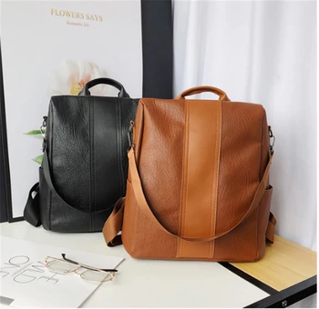 

NEW Women's Backpack Purse Anti-Theft Rucksack Waterproof School Bags zipper