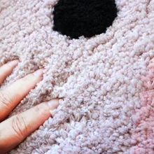 1 шт коврик для ванной комнаты, Противоскользящий коврик для ванной комнаты, впитывающий мультяшный поросенок, милый домашний коврик, коврик для ванной комнаты, детский туалет