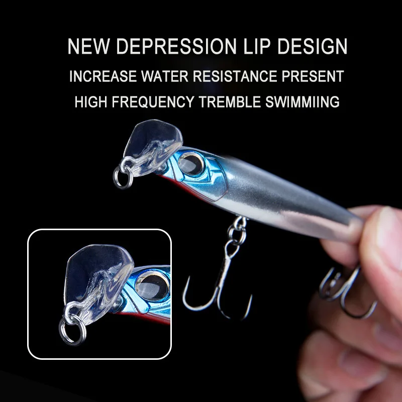 Bassland Long Casting Minnow pencil Lure Bulldoz Sinking Baits Artificial Bait Stickbait Fishing Lure Sea Fishing Bluefish Trout