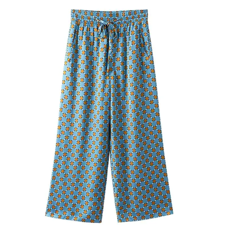 Женский комплект из 2 предметов свободное кимоно в горошек с бантом на поясе и