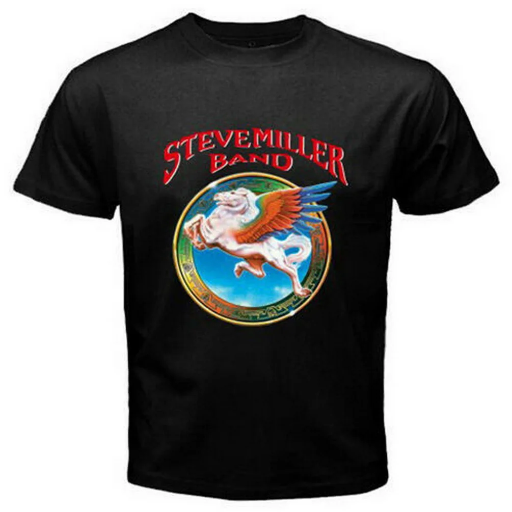 Мужская футболка с круглым вырезом Steve Miller Band ABRACADABRA Rock | одежда