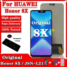 Ensemble écran tactile LCD de remplacement, 6.5 pouces, pour Huawei Honor 8X JSN-AL00 JSN-L22 JSN-L21=
