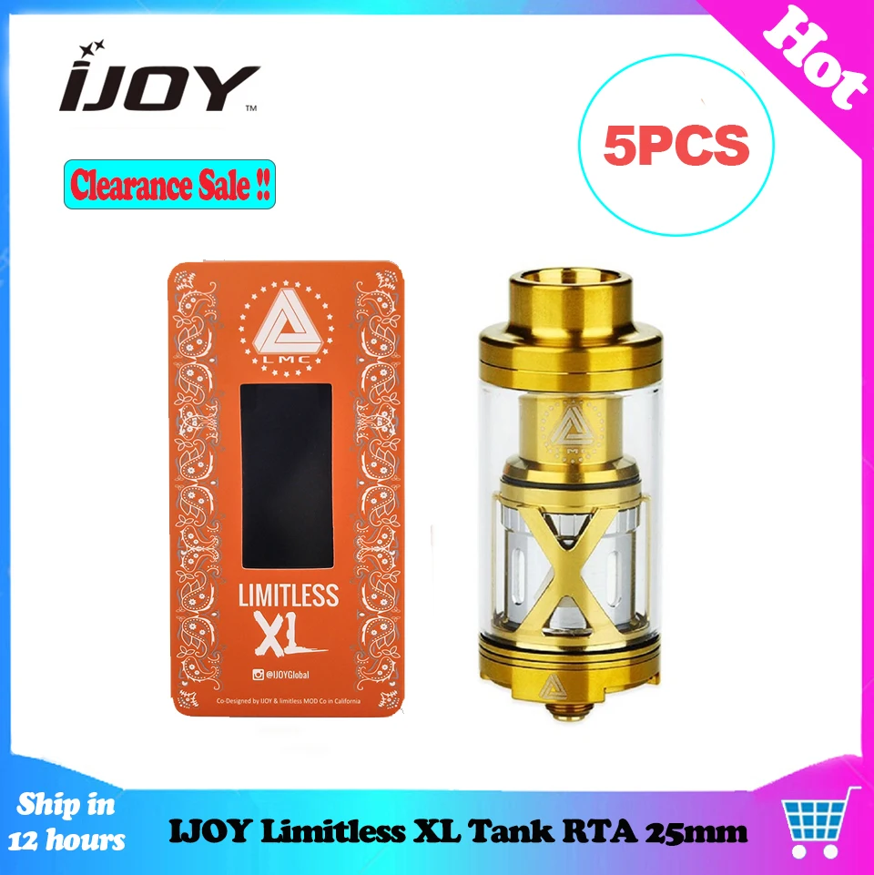5 шт. атомайзер IJOY для вейпа 25 мм 50 Вт-215 Вт 4 мл | Электроника