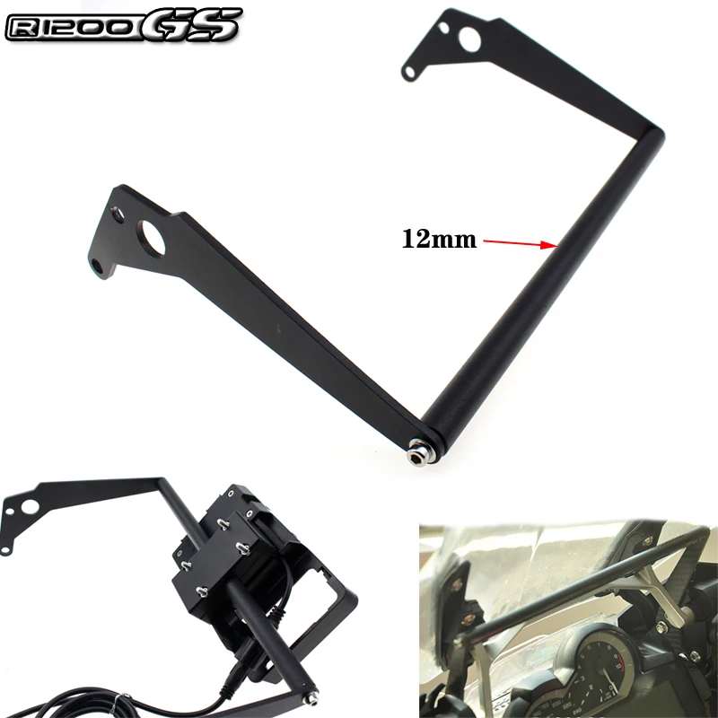 

CNC mobile navigation handlebar bracket for BMW R1200GS R 1250 GS ADV LC 2013-2019 R1250GS R1200 GS Adventure navigation bracket