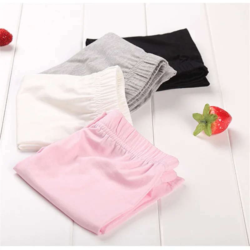 Kids Shorts Kids Underwear High Quality Girl Safety Shorts Pants Solid Underwear Soft Elastic Cotton Leggings Girls Lace Briefs Short Pants For Children