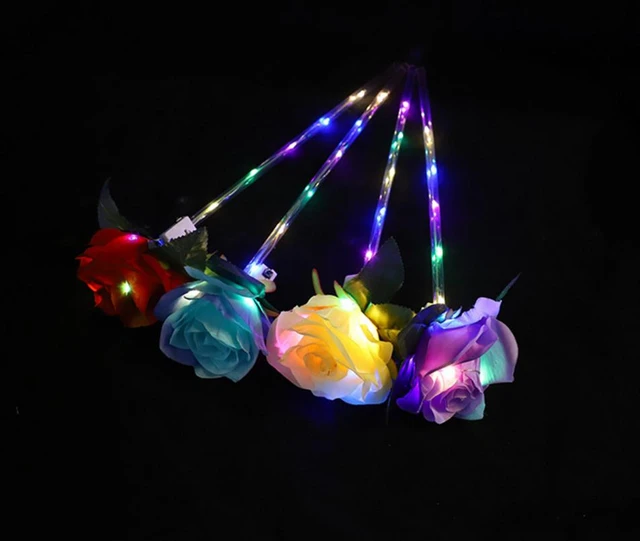 Baguette lumineuse étoile magique à LED plonger oyante, décoration