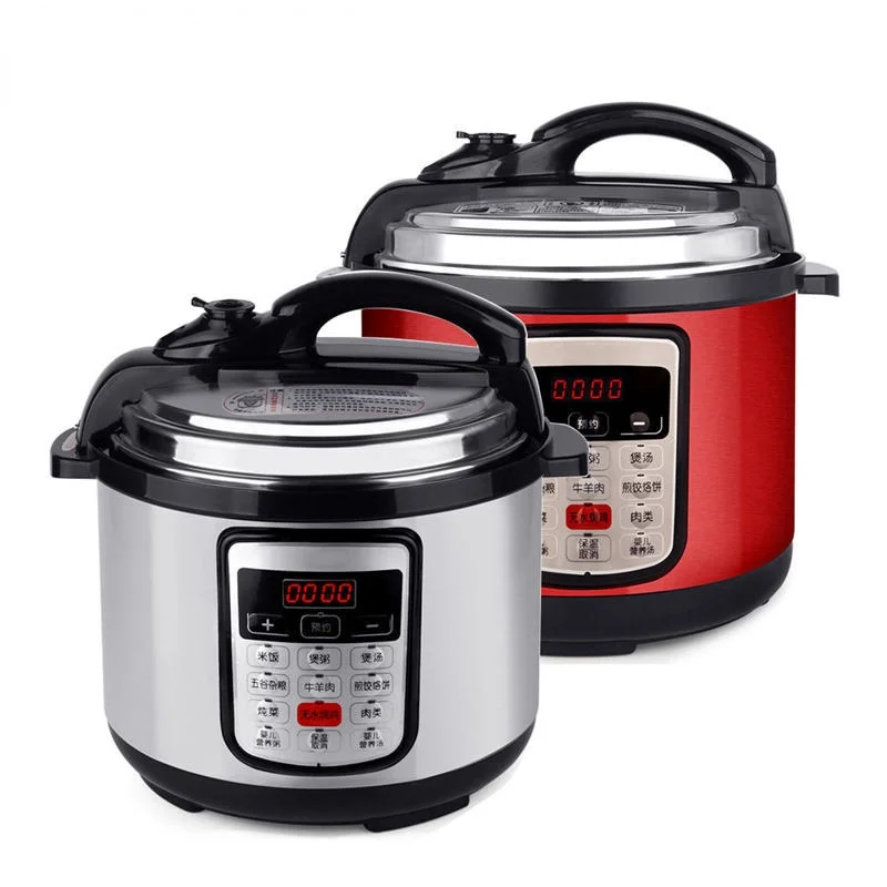 4L/5L/6L Multifunctional Programmable Pressure slow cooking pot non-stick Rice Cooker Stainless Steel Electric | Бытовая техника