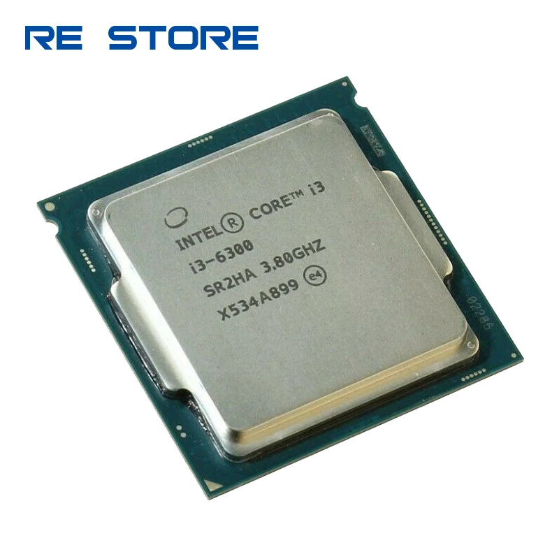 Б/у двухъядерный процессор Intel Core i3 6300 3 8 ГГц SR2HA LGA1151|Процессоры| |
