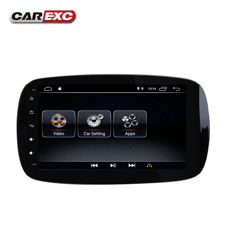 Sale 9 Inch Android 9.0 Car Radio Stereo Systemr Navigation For Mercedes Benz smart Fortwo WIFI GPS Multimedia TPMS BT Carplay 3