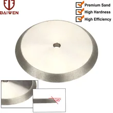 125mm électrolytique diamant meule tasse affûteuse meuleuse carbure métal tungstène acier fraise outil
