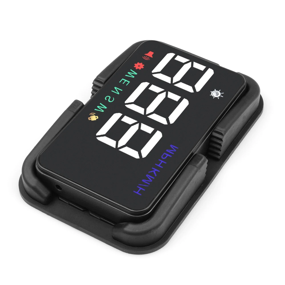 Лучший HUD A5 3,5 дюймов OBD II лобовое стекло автомобиля HUD Дисплей с Предупреждение об усталости скорости