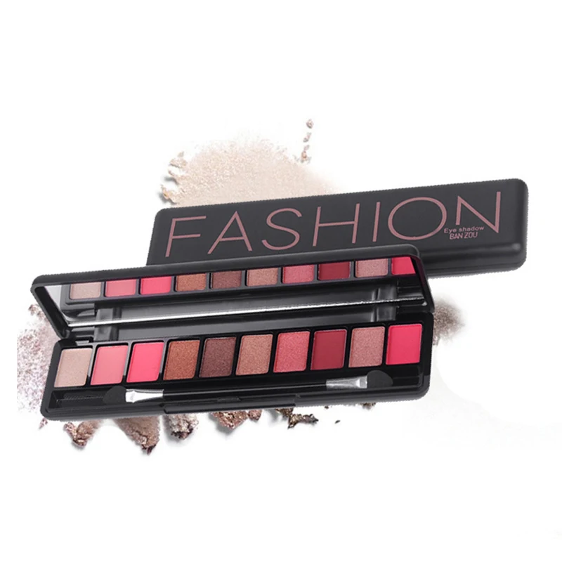 

10 Colors Geometric Eyeshadow Palette Matte Glitter Mermaid Makeup Pallete Diamond Shimmer Eye Shadow Women Cosmetics