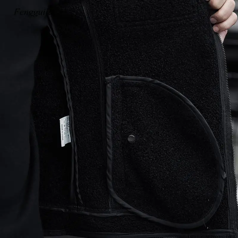 2020 Autumn Winter Leather Jacket Men Fashion Velvet Warm Jacket Streetwear Casual Coat Youth  M-4Xl Drop Shipping