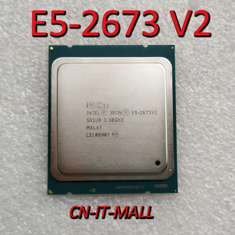 Intel Xeon E5 2673 V2 CPU 3.3GHz 25M 8 Core 16 Threads LGA2011 ...