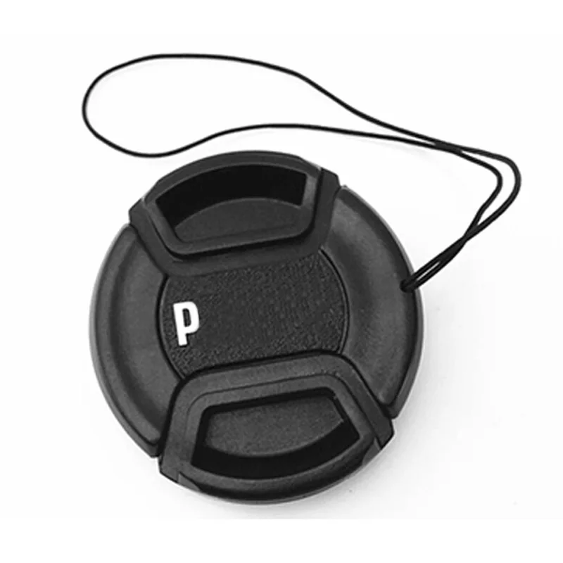 

30pcs 49 52 55 58 62 67 mm center pinch Snap-on cap cover Logo for pentax PK K-1 K-S2 K-S1 K10D K20D K7 K5 Kr Km Kx K30 K50 Lens