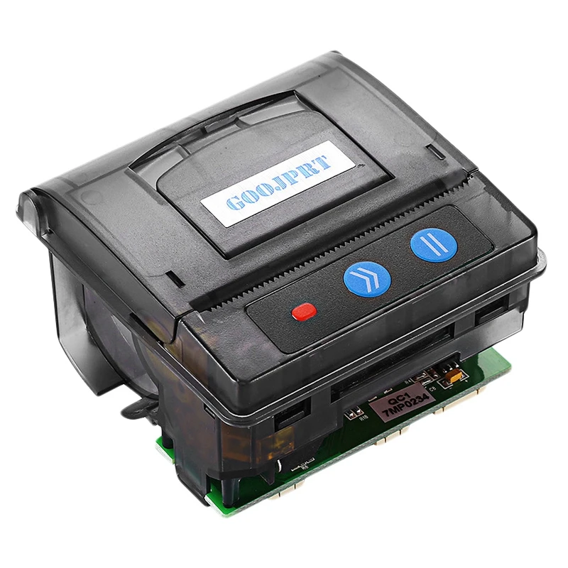 Goojprt Qr203 58 мм микро-мини встроенный термальный принтер Rs232 + Ttl панель совместима