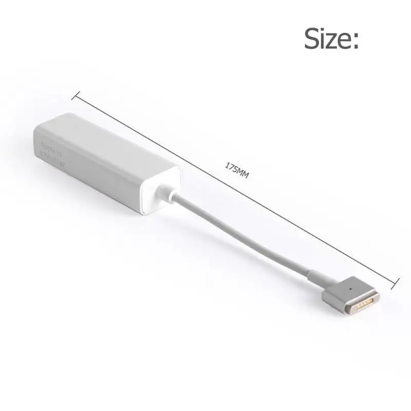 USB C к Magsafe 45 Вт 60 Вт конвертер адаптер для MacBook Pro компьютера быстрое Безопасное подключение Т-образной головки L головы серии зарядки тип-c