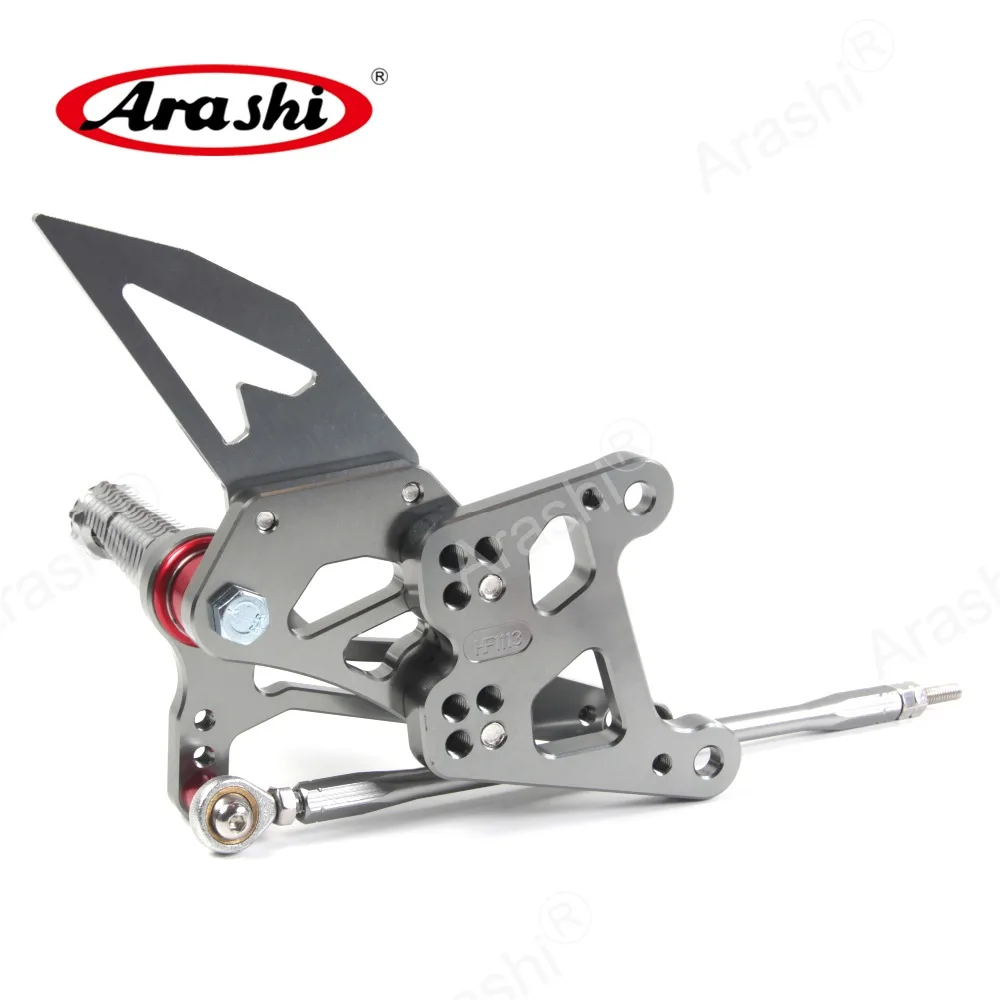 Arashi регулируемая подножка для HONDA CBR250R CBR300R 2006 CBR 250R CBR 300R ЧПУ педаль мотоцикла серебро черный золото