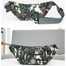 2021 New Waist Bag Casual Functional Money Phone Pouch Belt Bag Women Bag for Belt Canvas Hip Bag Fanny Pack Banana bag