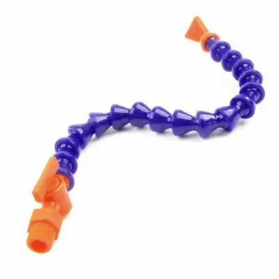 Royal Blue Red 1/4 PT Thread Flat Nozzle Flexible Water Oil Coolant Pipe | Обустройство дома