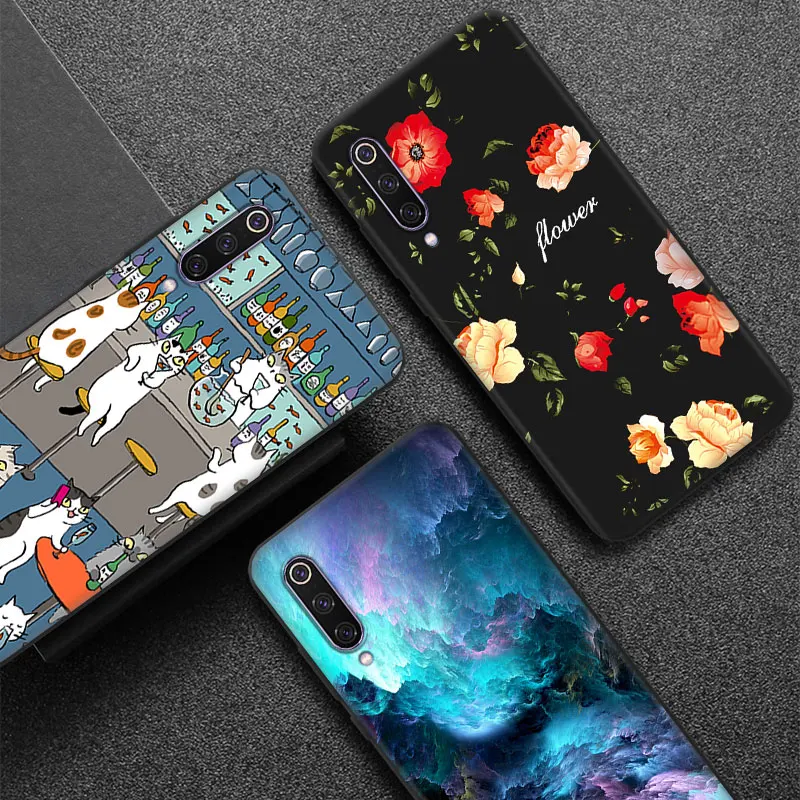 Чехол из ТПУ для Mi 9 9SE 6X9/Mi 6X9E мягкий гелевый защитный чехол Xiaomi A1 A2 Lite Матовые
