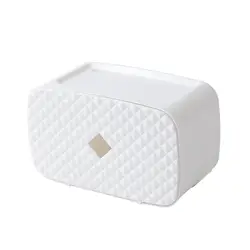 Wozhiwo коробка для салфеток для туалета туалетной бумаги отверстие Пробивной держатель для здоровья водонепроницаемый Туалет подставка для