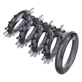 Multi Ring Orgasm Massager Penis Sleeves Cock Rings Dick Extender For Men Stimulate Erotic Adults Sex Toys For Couples Sex Shop 6