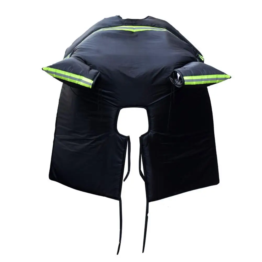 

New Motorcycle Windbreak Warm Quilt Velvet Thick Windshield Waterproof Cover Warm Knee Pads Leg Protective Cover With Scarf