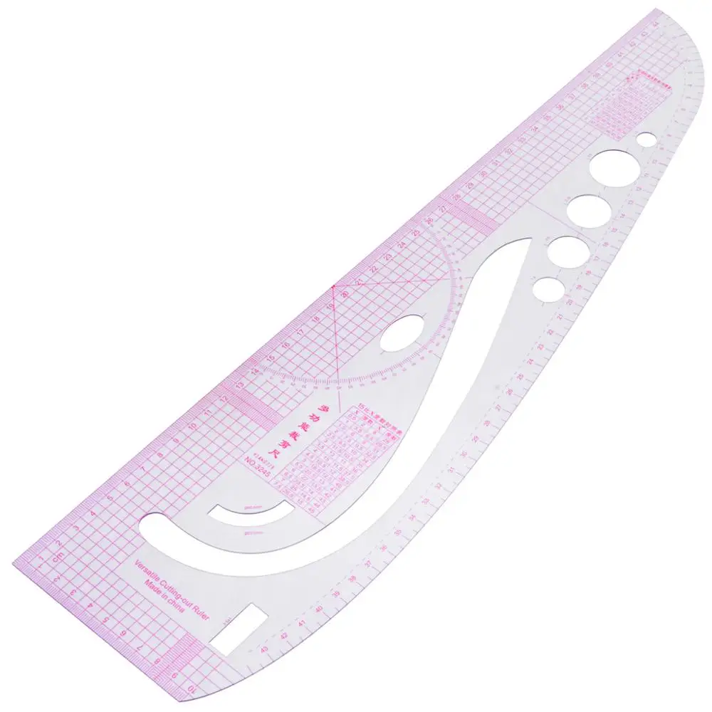 3245MultiFunctionFootMakingCropGradingScaleRulerTailoring