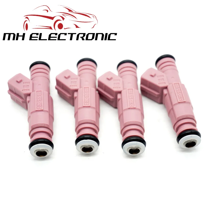 MH Электронный 0280155832 топливных форсунок для Volvo L6 S80 C70 V70 S60 XC90 2.4L 2.5L 2.9L 1999 2000 2001 - Цвет: 4 pieces