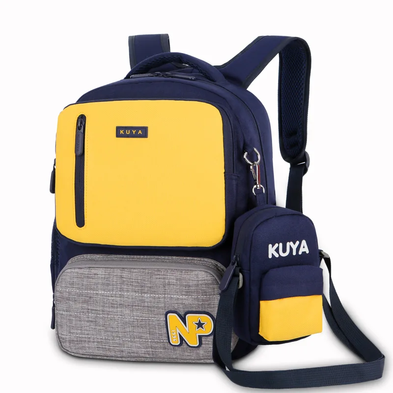

Jiang Hao Schoolbag for Elementary School Students Send One-Shoulder Bag Large Capacity Children Backpack 1-3 Grade Burden Relie