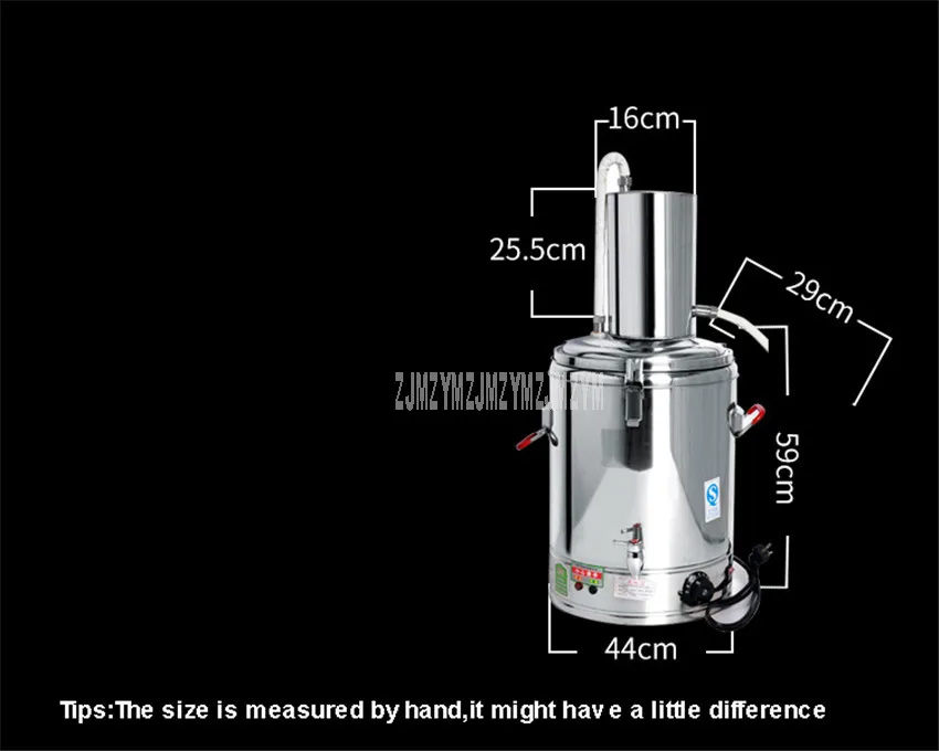 56л 3200 Вт домашний дистиллятор из нержавеющей стали для вина, аппарат для пивоварения спирта, дистиллятор для розовой воды, оборудование для дистилляции 220 В